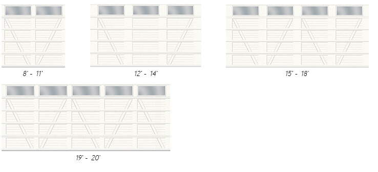 Layouts Configuration V, Cœur 4 lattes